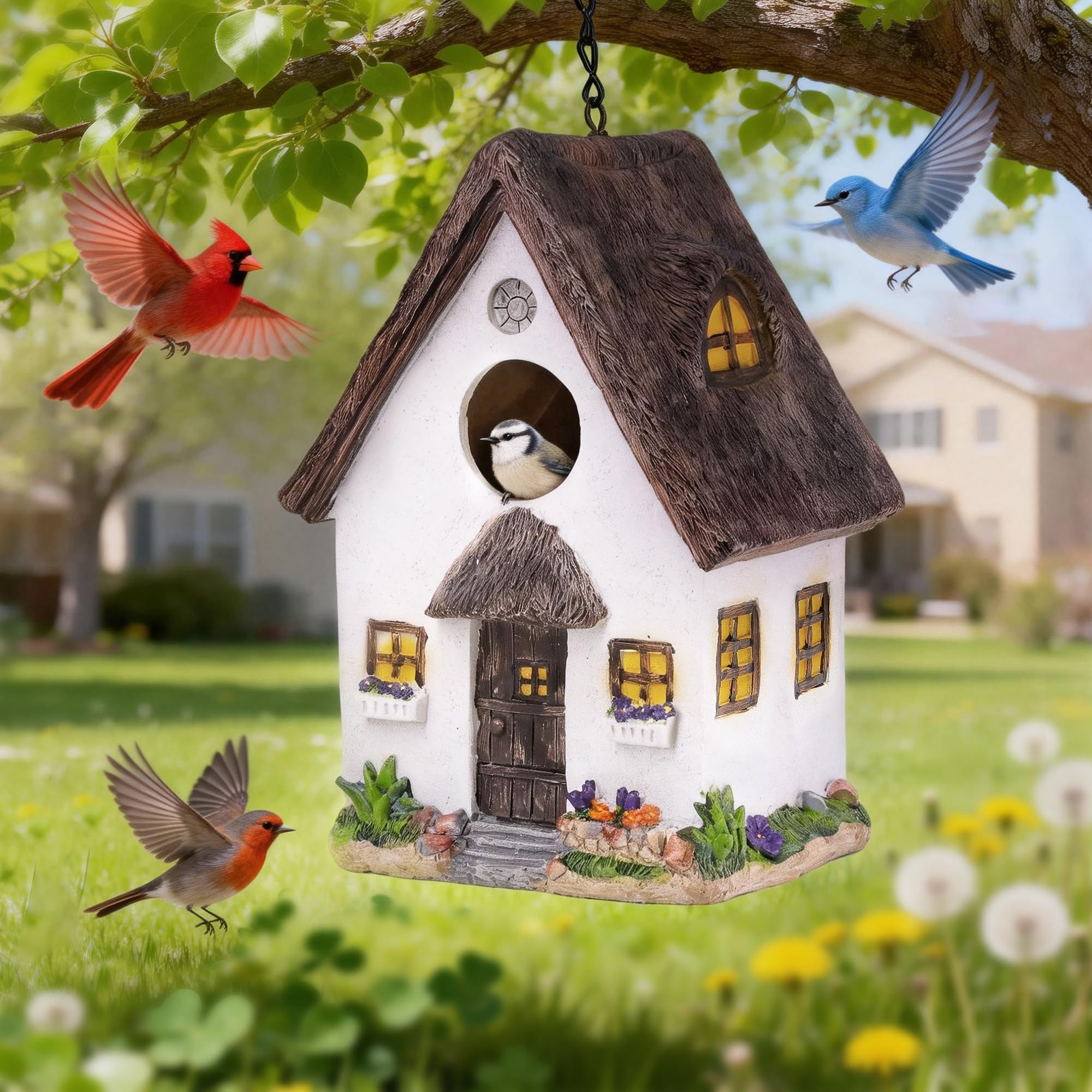 Attivolife Resin Bird House