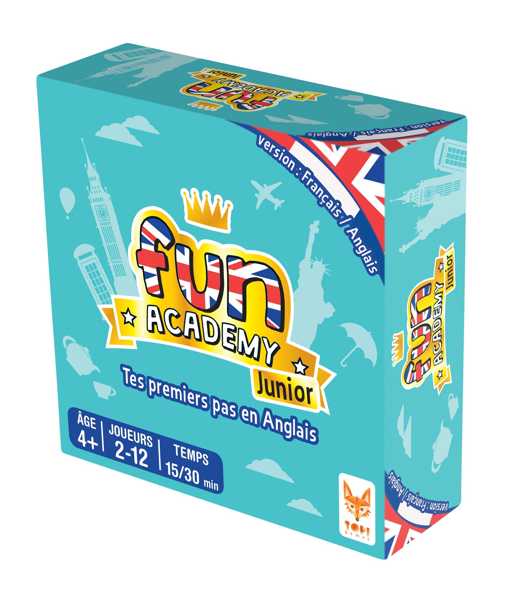 TOPI GAMES Fun Academy Junior Board Games, FUN-MI-879001, Multicolour
