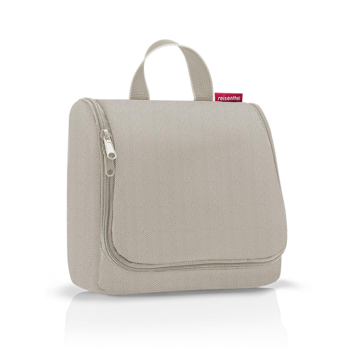 reisenthel Toilettasche toiletbag Herringbone Sand