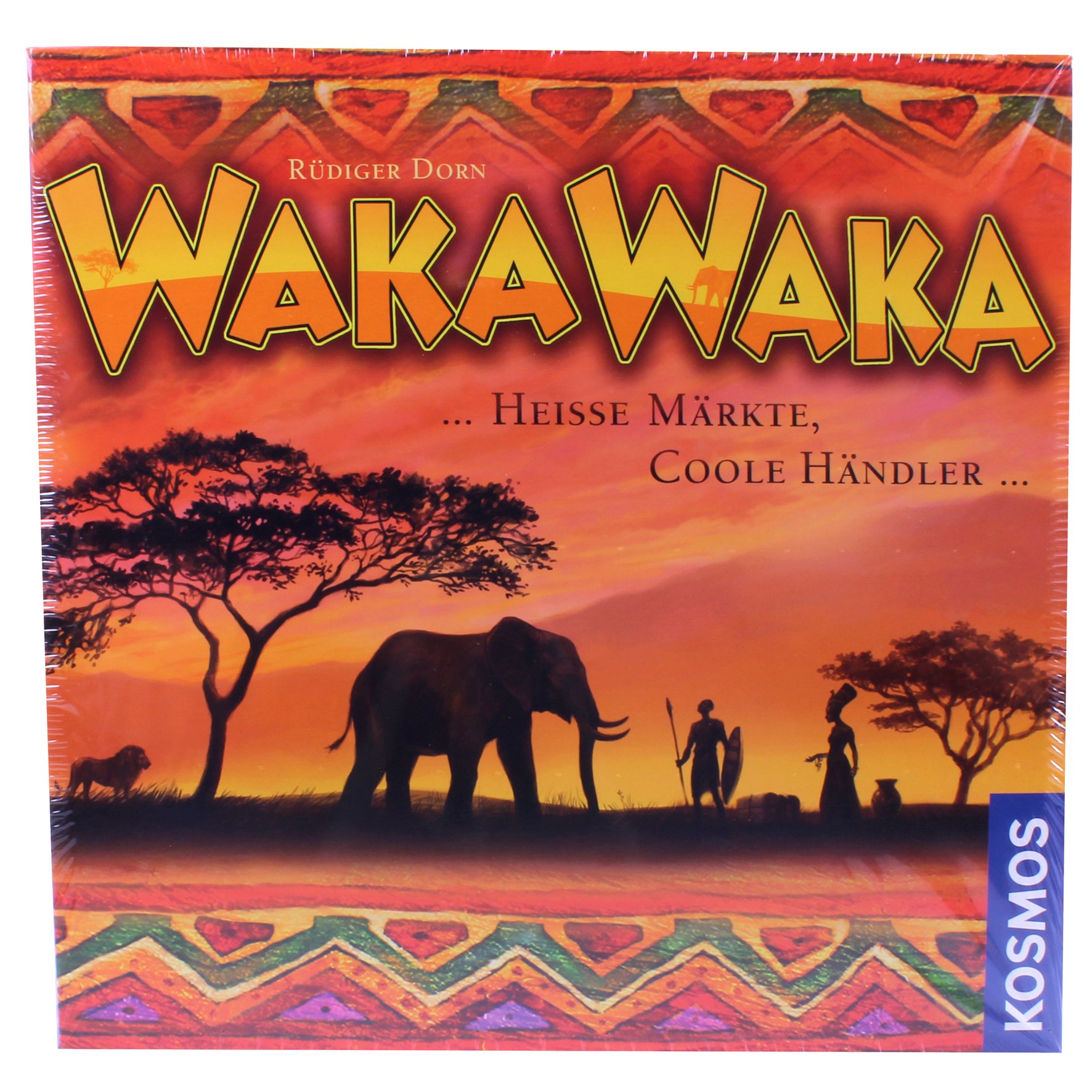 KOSMOS Waka Waka Brettspiel – Strategiespiel Für Händler Mit Affen-Helfern & Auftragserfüllung