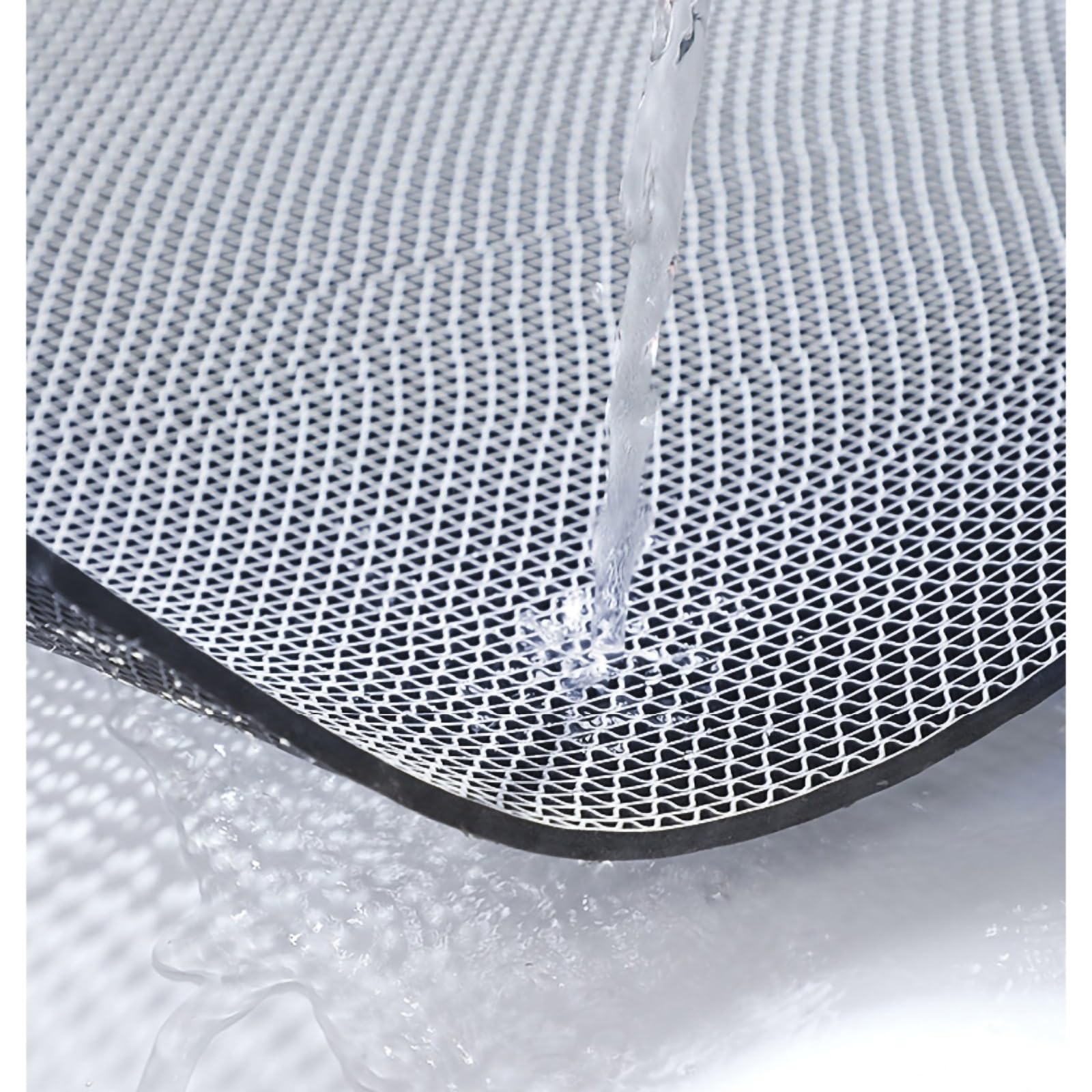 Tappeto Antiscivolo drenante in PVC, Tappeto Commerciale per Ambienti umidi, Adatto per ristoranti, cucine, Bar e Piscine, Sia Interni Che Esterni, Spessore 5 mm, Larghezza 90 cm/120 cm (col