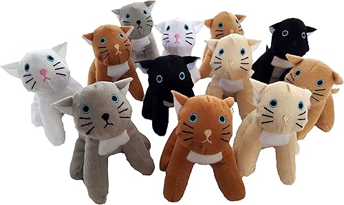 Gatos de peluche, lindos gatitos de peluche, paquetes de fiesta (gatos lindos)