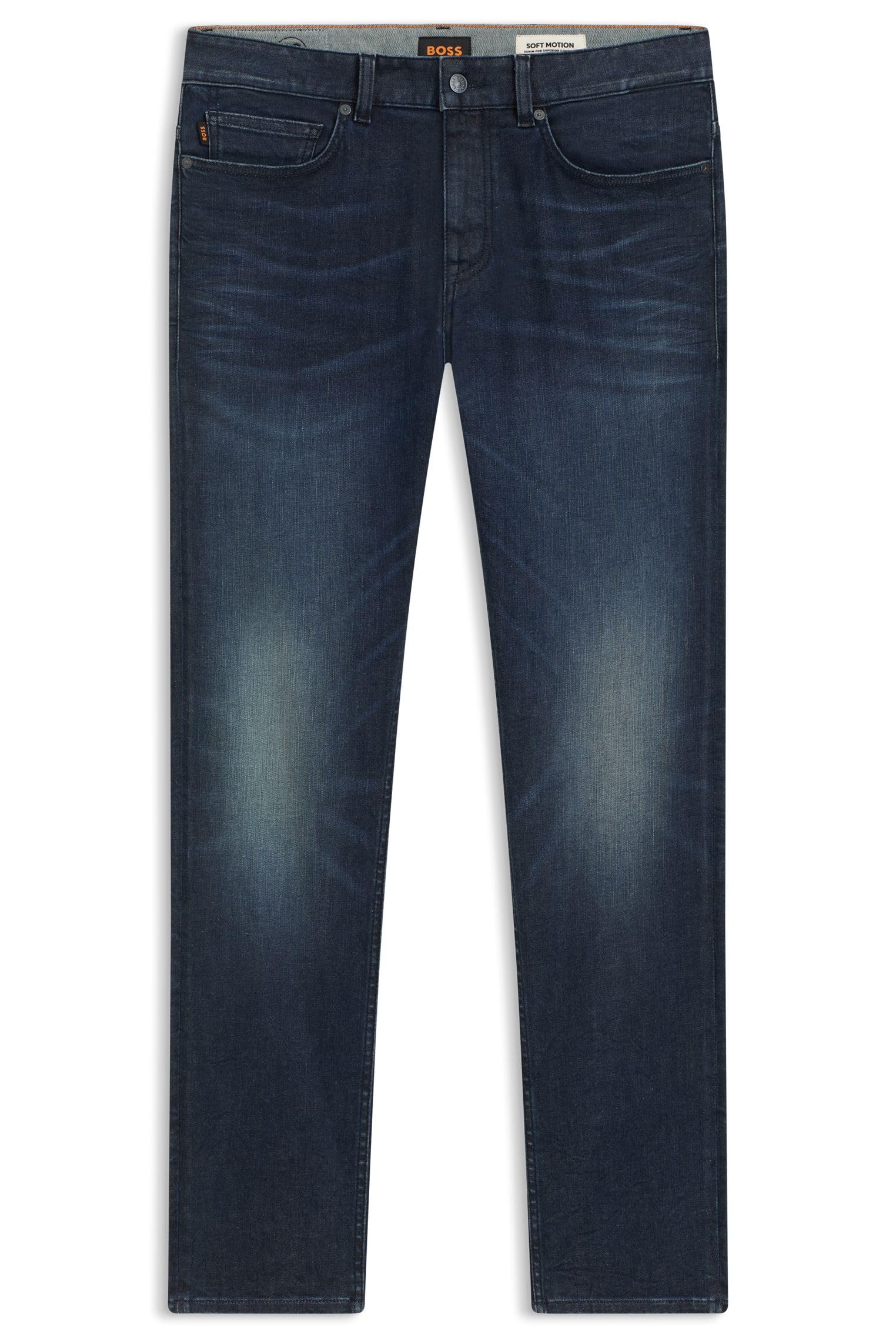 Boss Men's Blue Delaware Bo Jeans in Size 30 R, Sports Direct