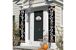 Enchanting Hocus Pocus Banner for a Spooky Halloween Ambiance