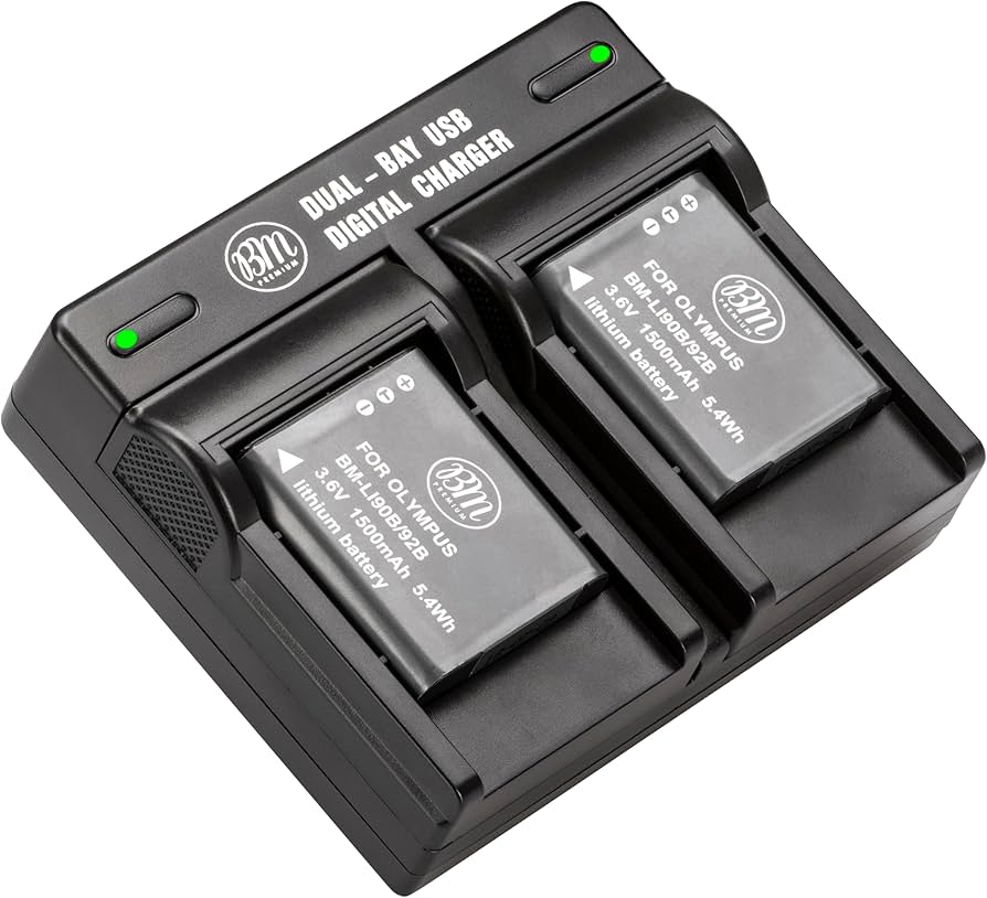 Amazon.com: BM Premium 2 Pack of DB-110 Batteries and Dual Bay