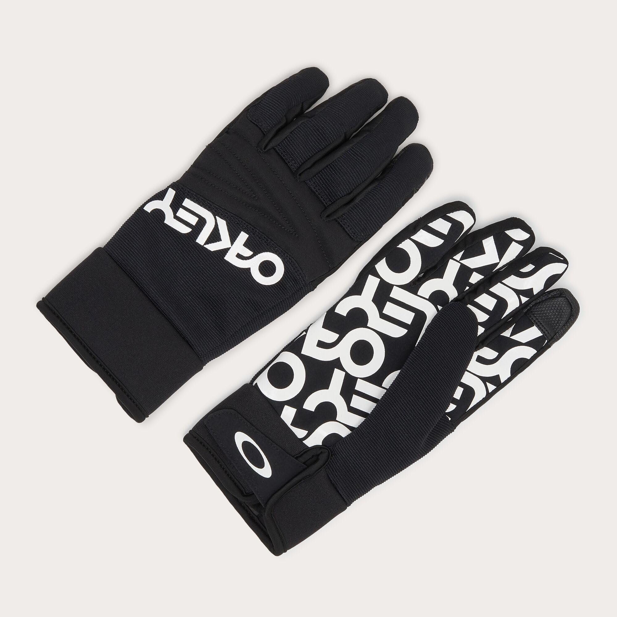 Oakley mens Factory Pilot Core Gloves, Black/White Logo, XS