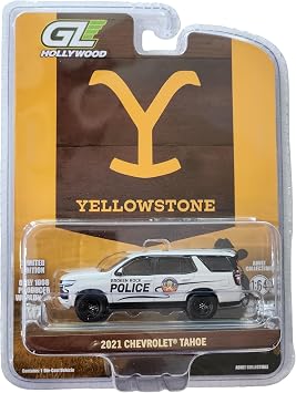 Greenlight Hollywood 164 2021 Chevy Tahoe Yellowstone Broken Rock Police Toylandbay Exclusive Adult Collectible 51672