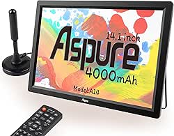 LEADSTAR 14 Inch Portable Digital ATSC TFT HD Screen Freeview