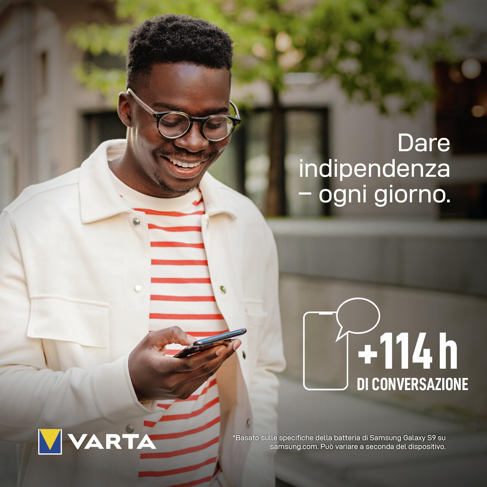 VARTA Power Bank 20000 mAh, Power on Demand, 1x USB A e 2x USB C