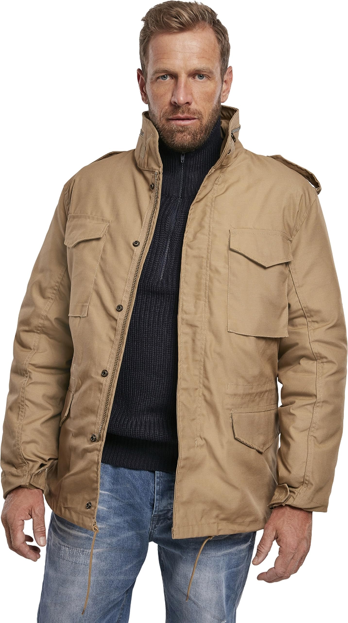 Brandit Men Classic Field Jacket, Camel, 6X-Large : Amazon.ca