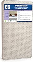 Sealy Baby Firm Rest 2-Stage Breathable Crib & Toddler Mattress - Waterproof, GREENGUARD Gold, 204 Coils, USA-Made, Non-Toxic