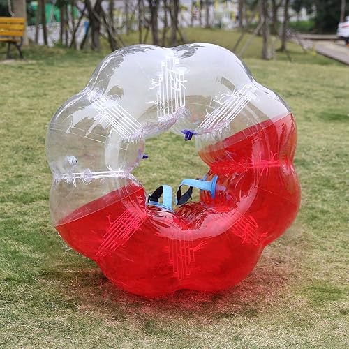 Miniatura 6 de Hurbo Pelota de parachoques inflable, pelota de fútbol de burbujas, pelota de hámster humano gigante para adultos y niños