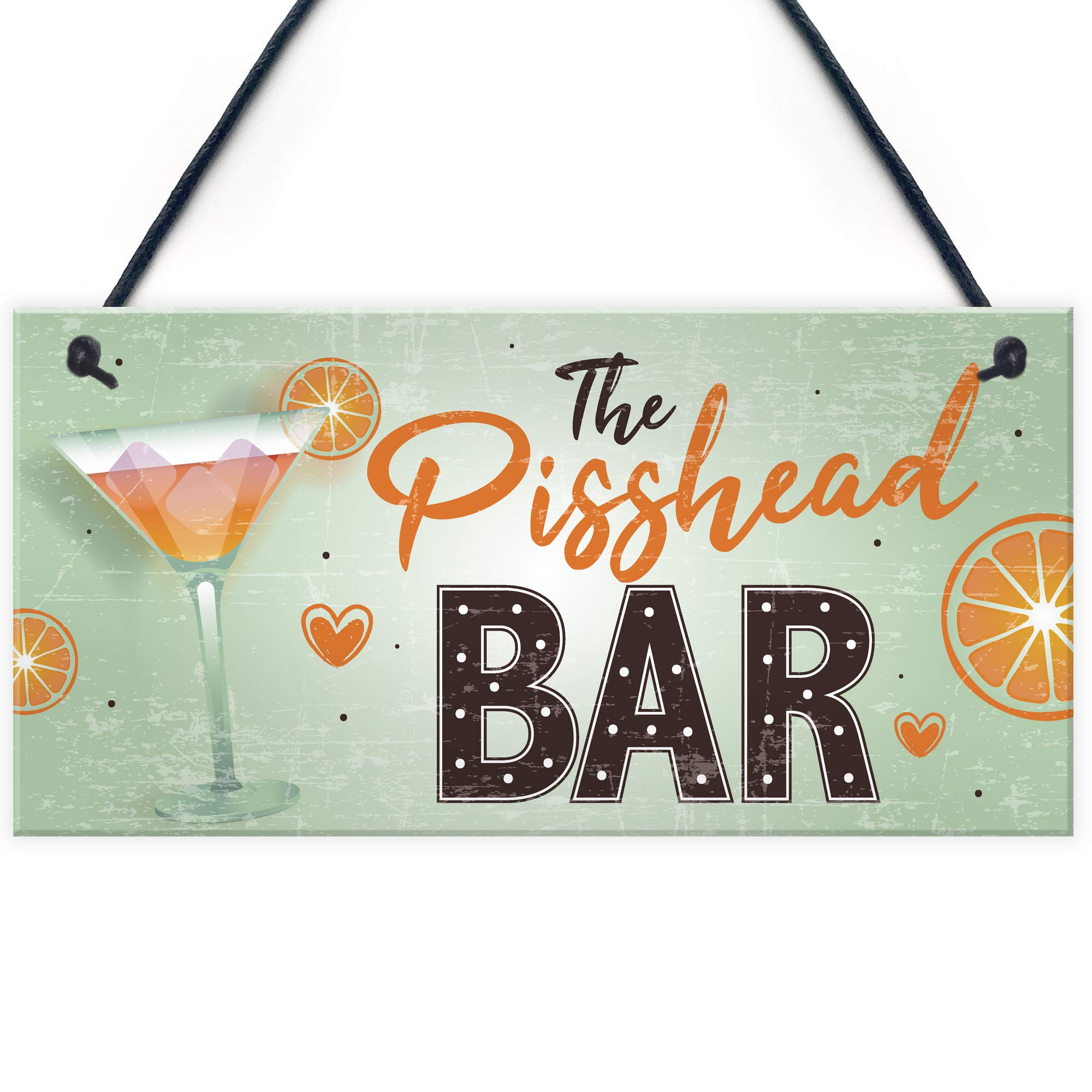 Red Ocean Funny Man Cave BAR Sign Gin Beer Vodka Plaque Garden Shed Pub Sign Friendship Gift