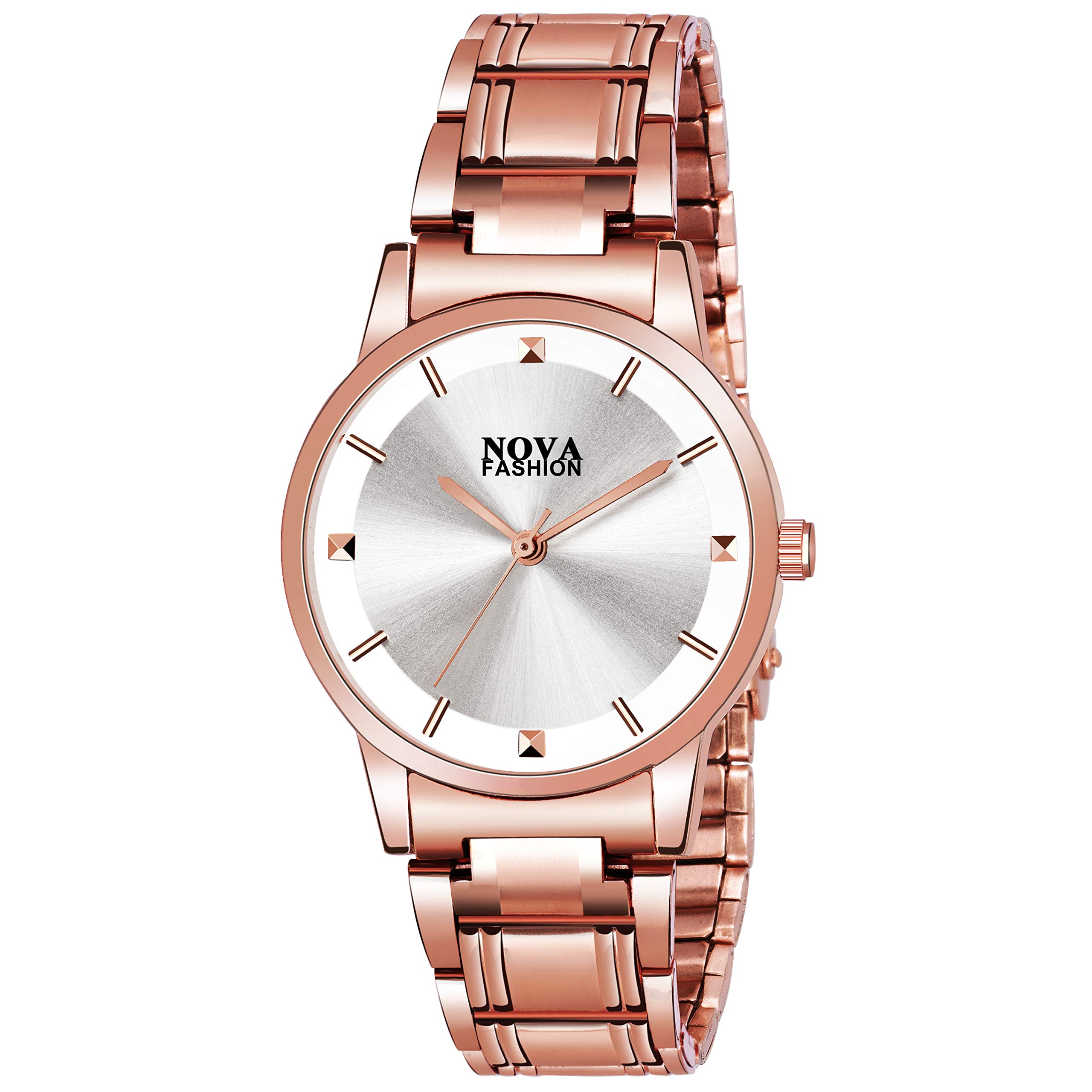 NOVA Elegant Rose Gold Watch for Women (B08BY127JJ) Amazon Price History, Amazon Price Tracker