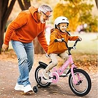 Vista 8 de Betterland Folding Kids Bike,14/16/18 Inch Children Bicycle with Training Wheels and Dual Handbrakes Toddler Sport Bicycle for 3-9 Years Old Boys