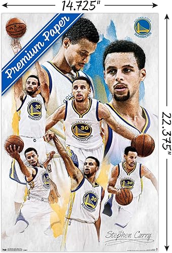Miniatura 3 de Trends International Golden State Warriors - Póster y póster de Stephen Curry