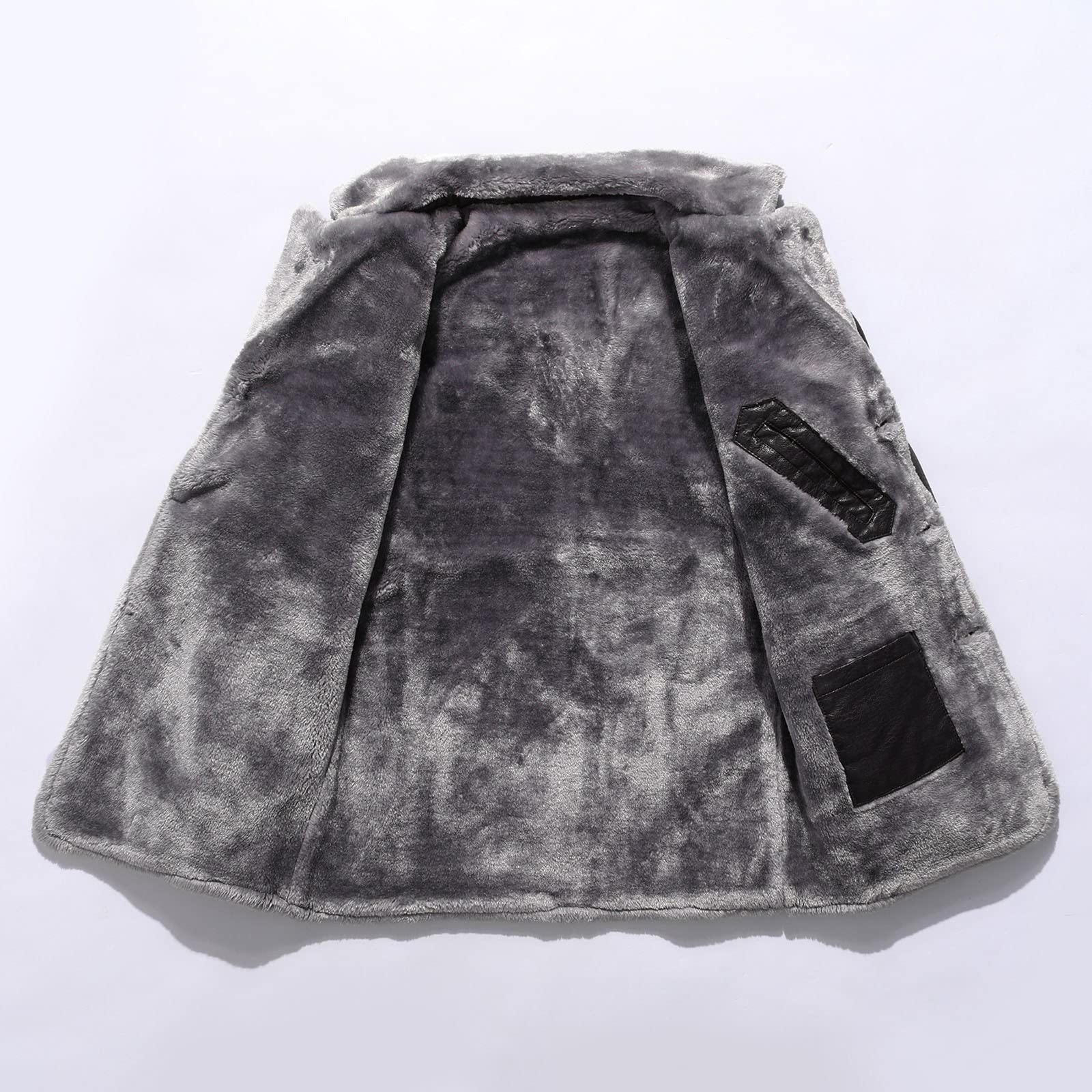 Chaqueta de piel sintética para hombre, talla grande, para hombre, chaqueta, transición, motocicleta, forrada, chaquetas, chaqueta de moto, abrigo de manga larga, abrigos impermeables