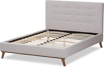Baxton Studio Valerie Platform Bed, Queen