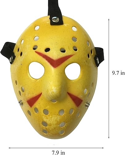 Miniatura 2 de Junyulim Jason Voorhees - Máscara para disfraz de Halloween, fiesta de máscaras, cosplay