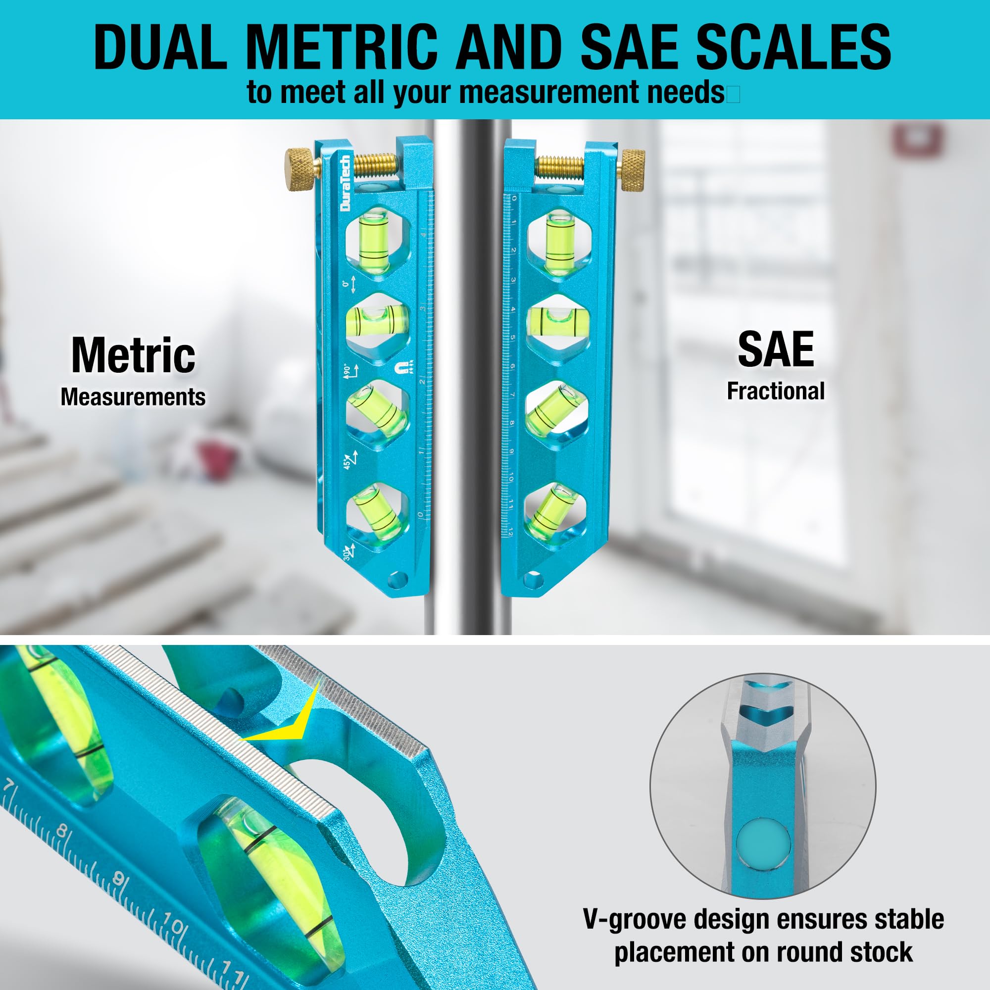 DURATECH Magnetic Level - DIY & Home Projects -7