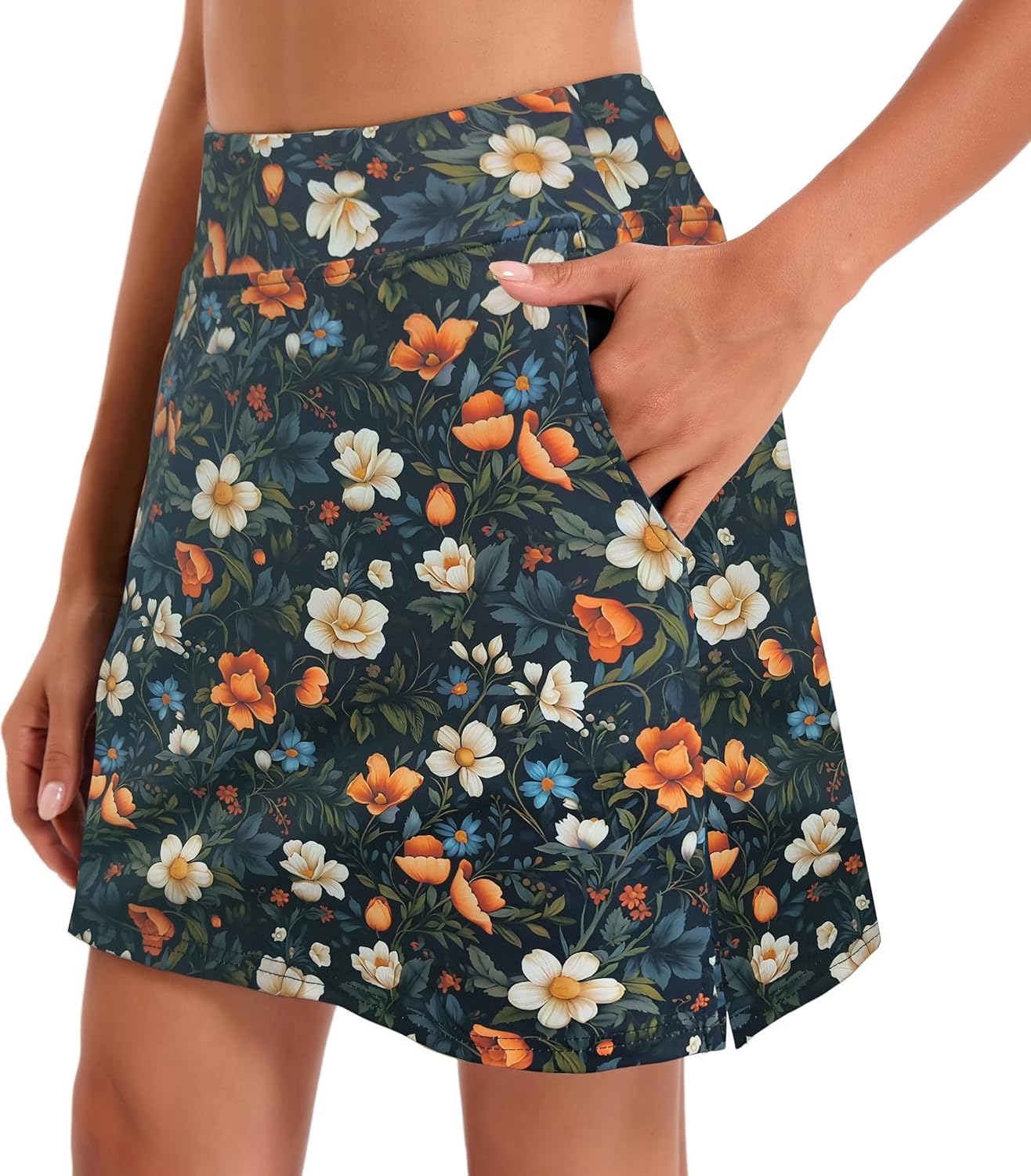 D09 Blue Orange Pattern