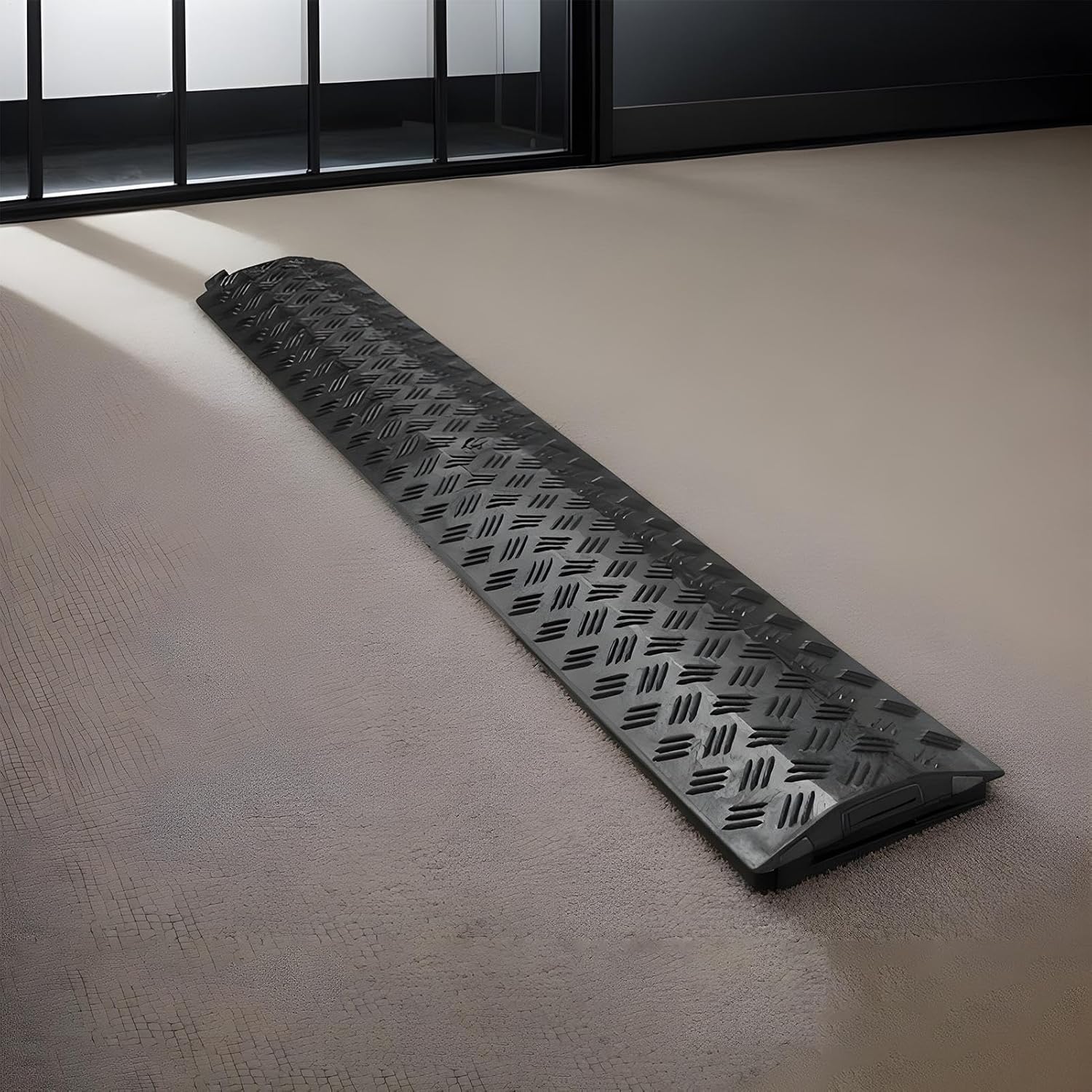 Hose Protector - Walkway Power Lines Protector | Protective Driveway Hose Cover for Outside, Road, Garage, Sidewalk, Asphalt, Garden, Gravel Area, Lawn, and Yard Use