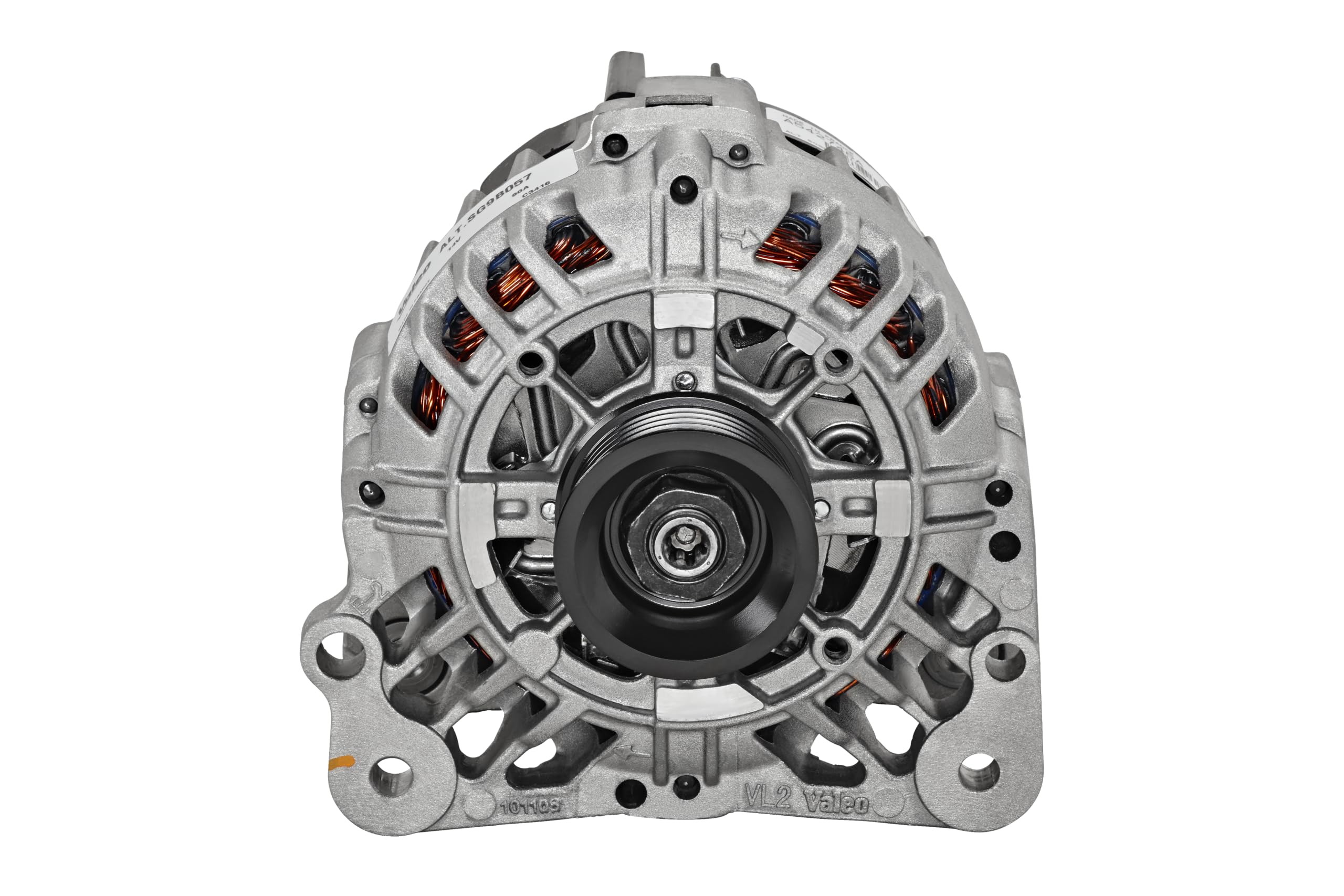 VALEO 439481 Alternator Alternator Charge current: 90 Amp Grooves: 6 grooves Pulley diameter: 50,5 mm Voltage: 14 V Rotation direction: CLOCKWISE