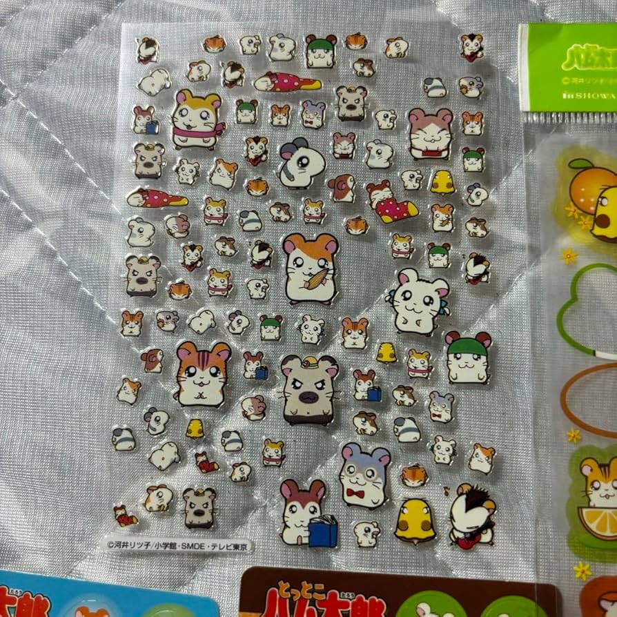Amazon.co.jp: 平成レトロ とっとこハム太郎 シールまとめ売り