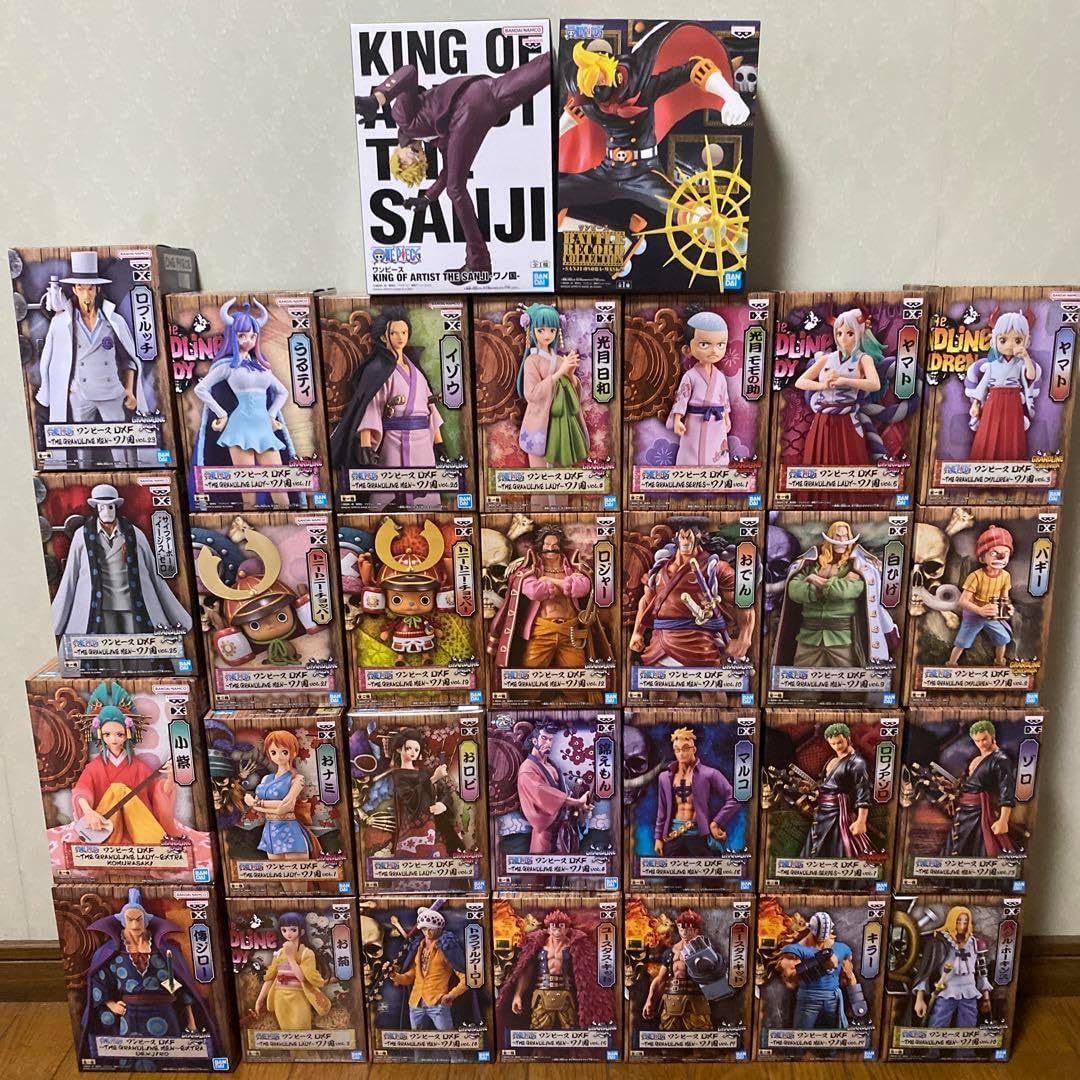 グラメン&グラレディ&グラチル 30体セット︎ ワンピース DXF～THE