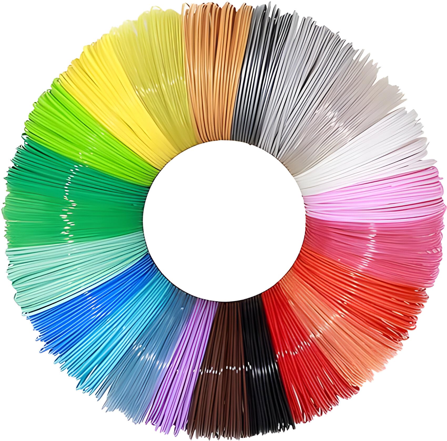 See full amazon price history chart for VINTAGER 3D PLA Filament Refills, Compatible with 10 Colors - Each Color 5 Meter (110 ft, Multicolor) VINTAGER 3D PLA Filament Refills, Compatible with 10 Colors - Each Color 5 Meter (110 ft, Multicolor) (B0CMDBS9X3) Amazon Price History, Amazon Price Tracker