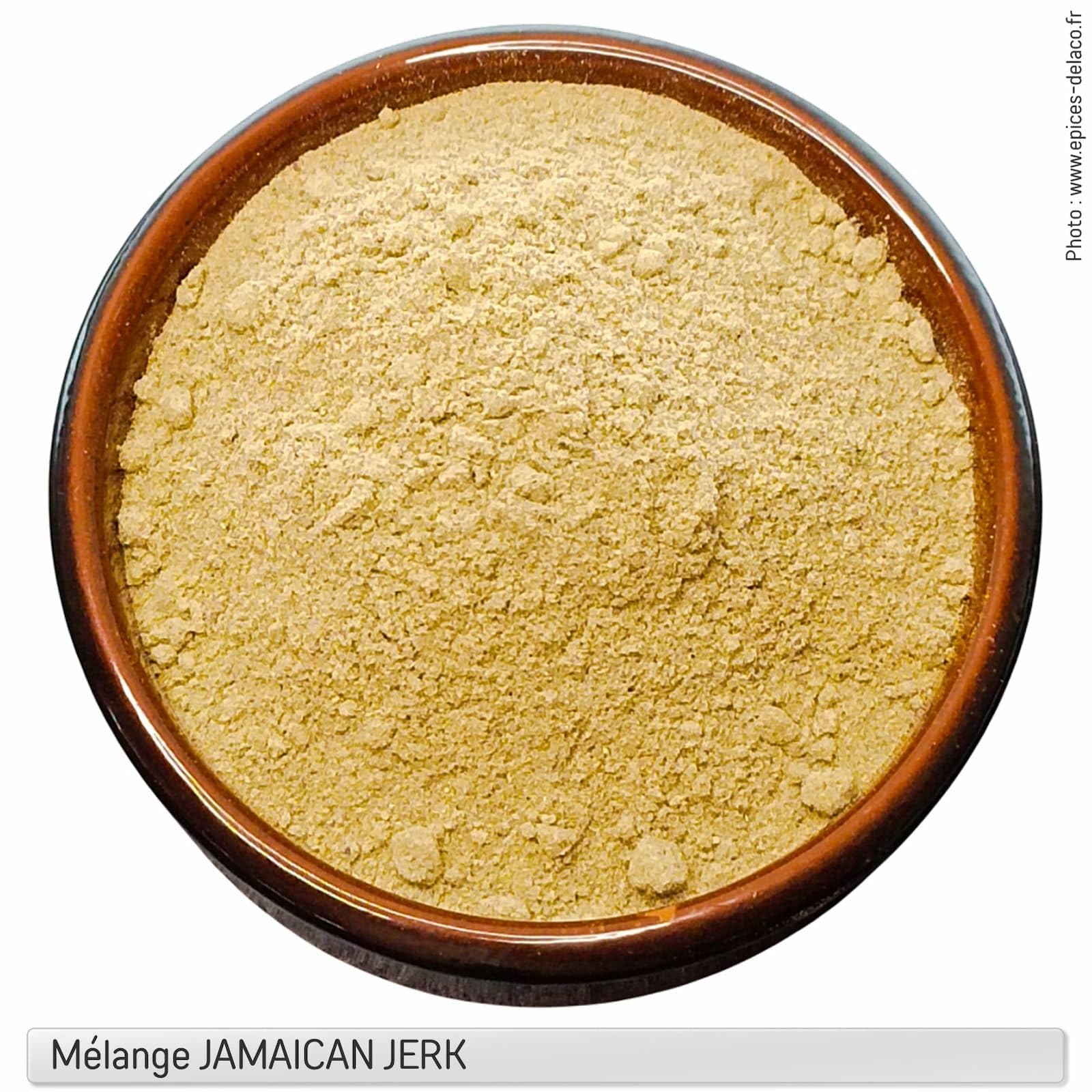 Mélange JAMAICAN JERK 400g XL | Les Epices DeLACO | Epices, herbes, aromates, aide culinaire pour assaisonnement : viandes, poissons, légumes, marinades, barbecue, grillades
