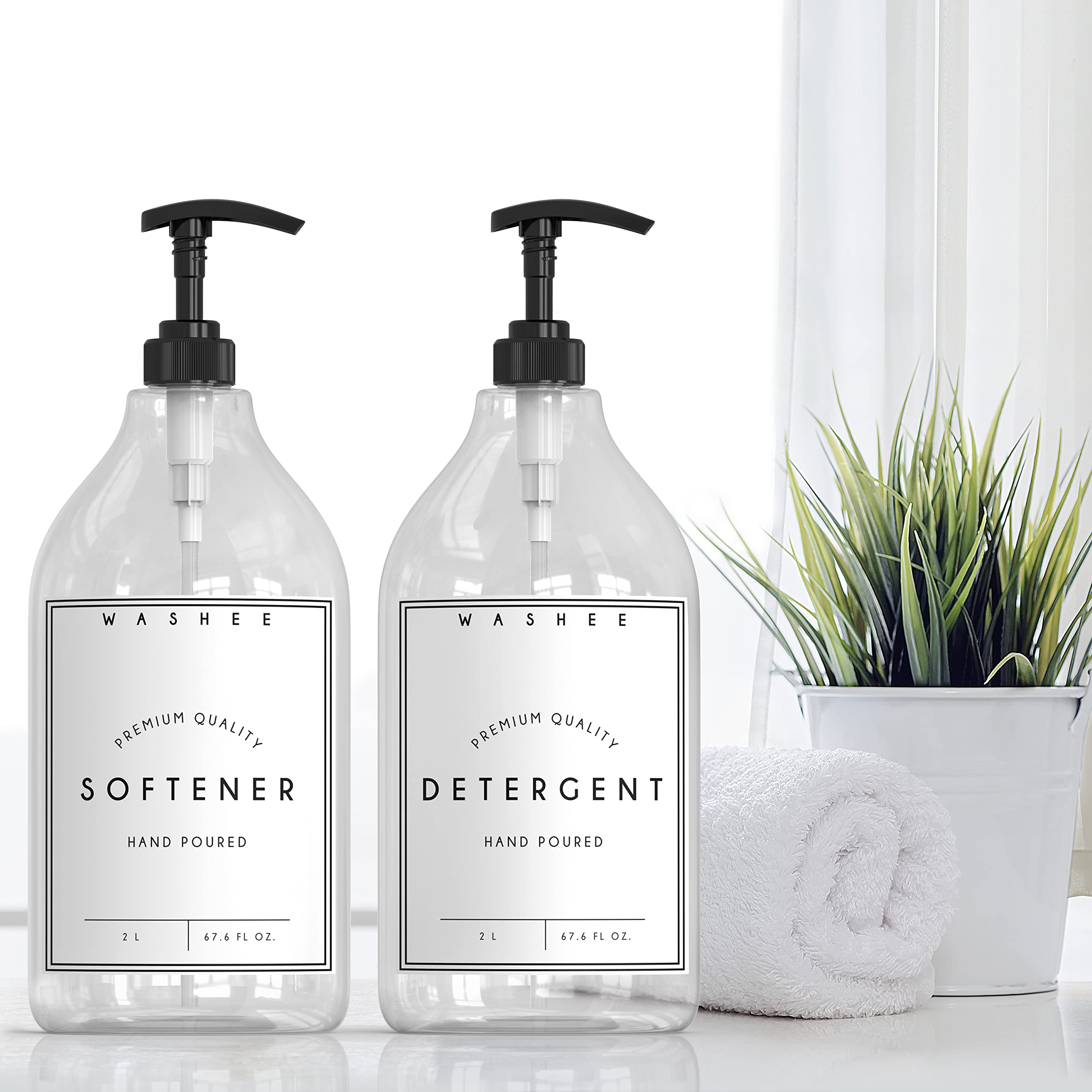 Buy WASHEE Laundry Soap Dispenser Set Large Laundry Detergent