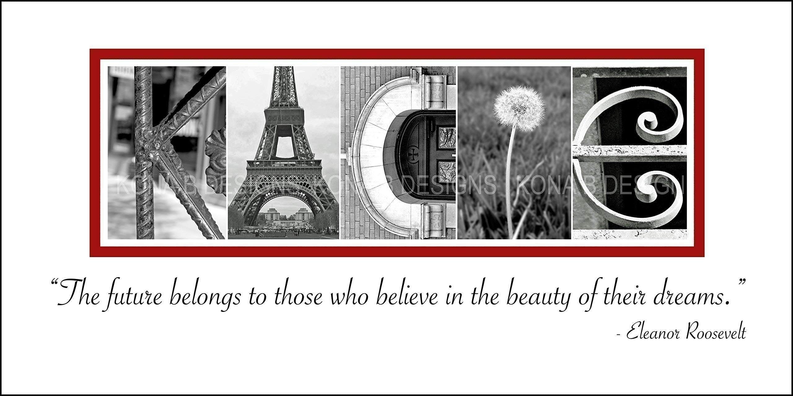 Personalized graduation gift - Graduation Gift - Creative Letter Art - Alphabet photography - Custom Child's name sign