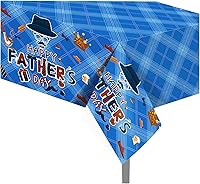 Vista 26 de CC HOME 1 Pack Train Plastic Tablecloth 54 x 87 Inch Long Rectangular Table Cover for Buffet,Birthday Party Holiday Dinner,Picnic or Tablecloth for