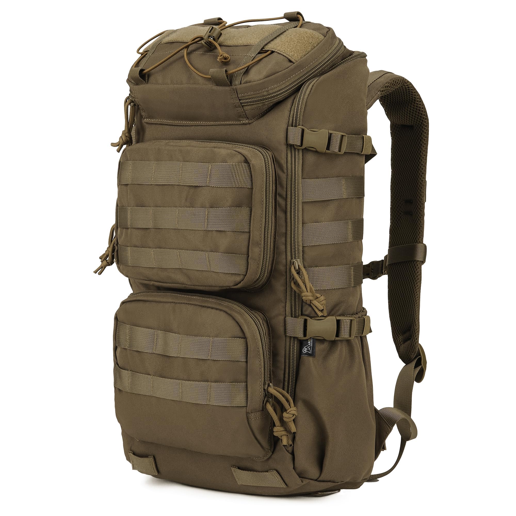 Mochilas tácticas Molle senderismo mochilas para motocicleta, camping, senderismo, viajes militares, mochila de 25L