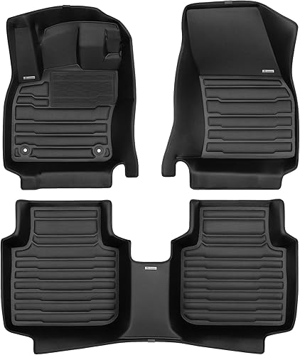 TuxMat - Para los modelos Volkswagen Tiguan 2018-2023 - Alfombrillas personalizadas para automóvil, cobertura máxima, para todo clima, medida con