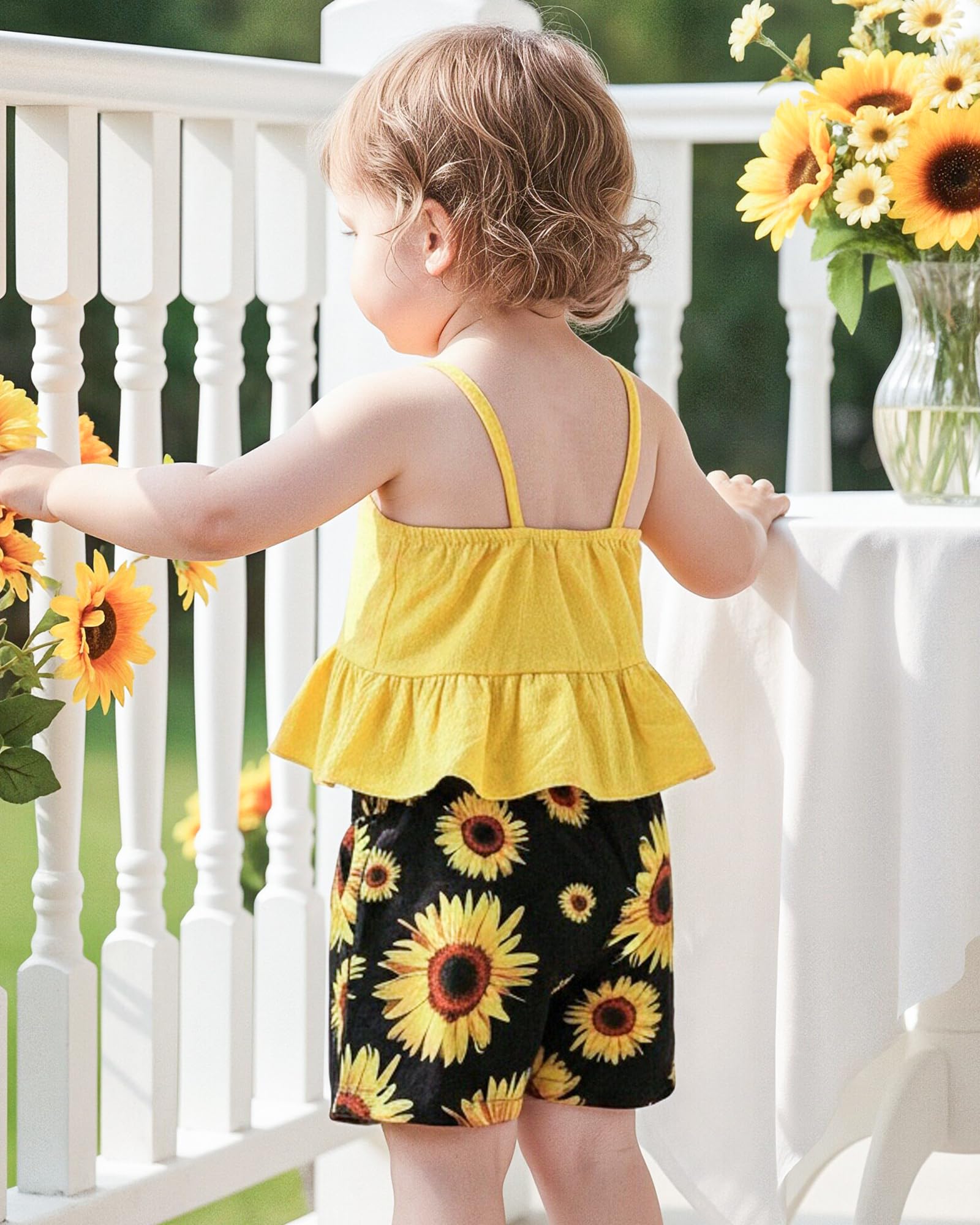 Kucnuzki Newborn Baby Girl Clothes Infant Ruffle Romper Floral Shorts Set Cute Baby Girl Gifts Stuff Summer Outfit Girl
