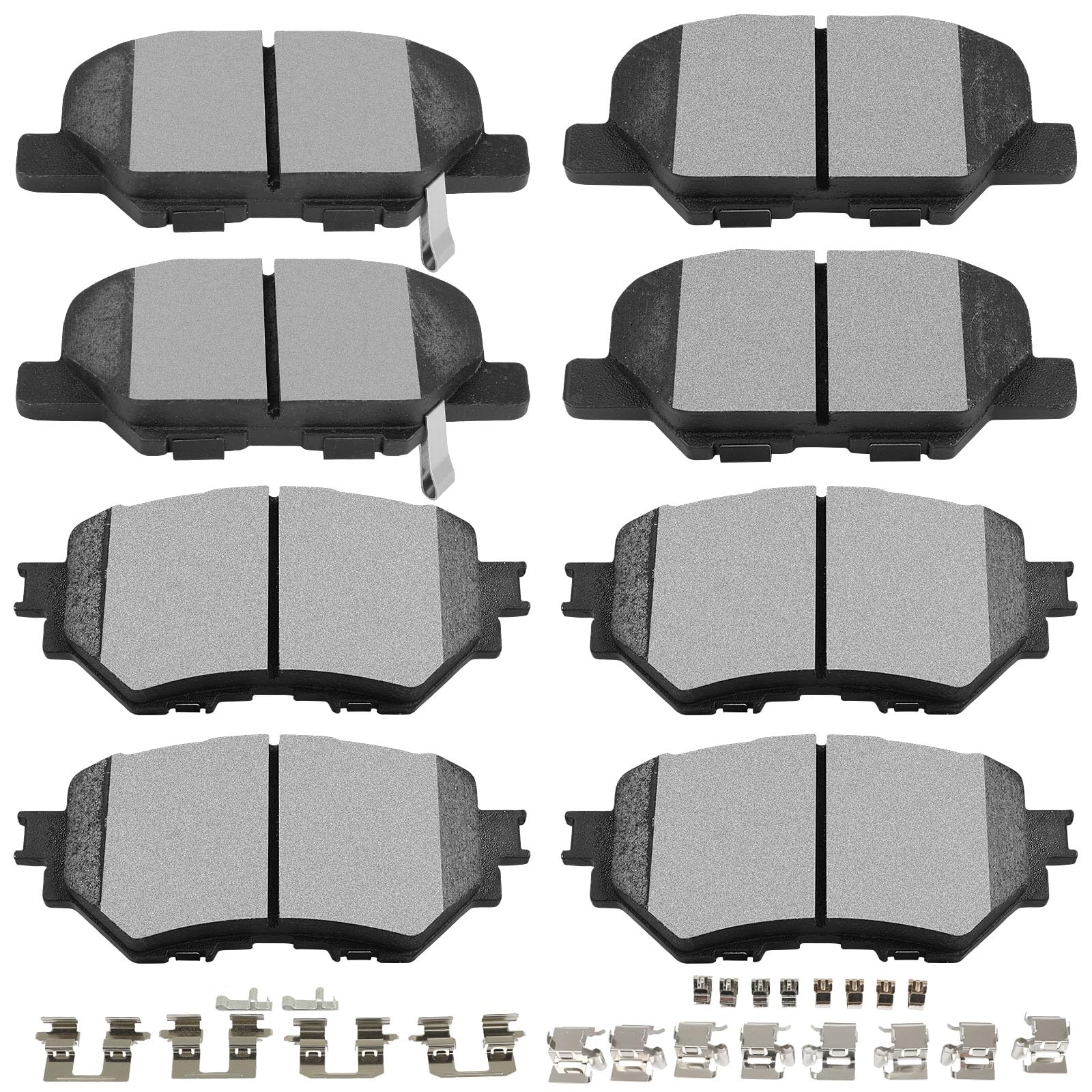 Amazon.com: SCITOO D1759 D1679 Ceramic Brake Pads Sets Front