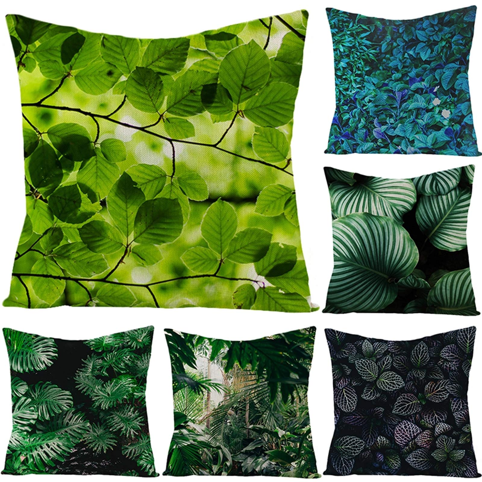 Taies d'Oreillers KnSam haut de gamme en lin 50x50cm aux finitions invisibles
