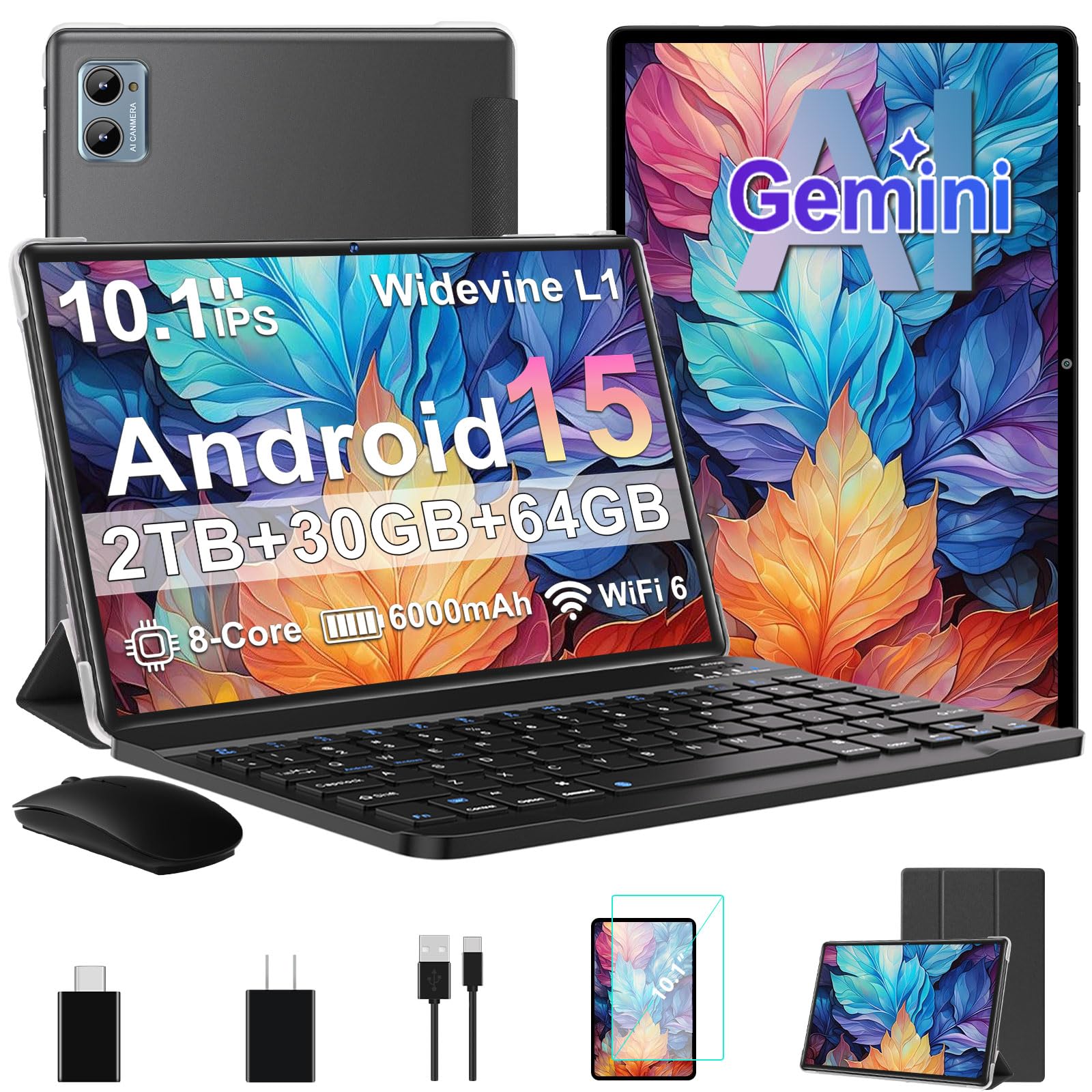 SUAAT S3 Android 15 Tablet