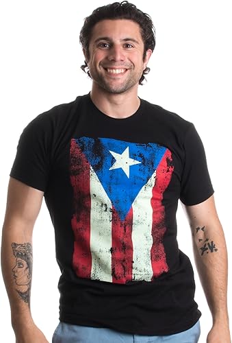 Bandera de Puerto Rico Camiseta unisex Boricua, Nuyorican, Orgullo Puertorriqueño