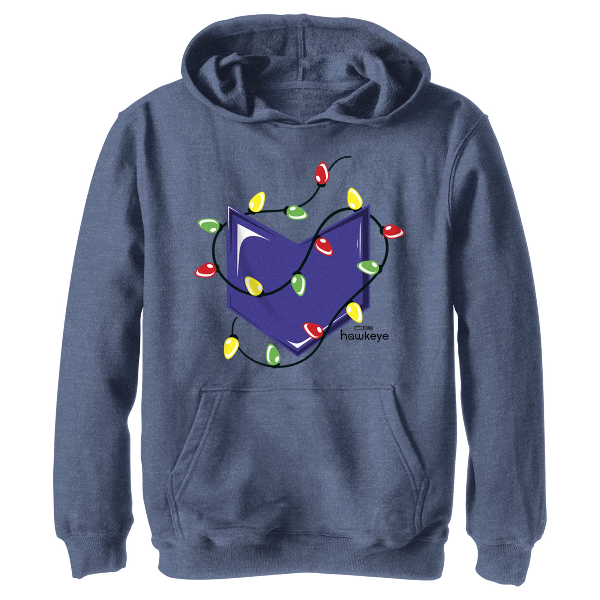 Pull Hawkeye Marvel bleu marine idéal pour les fêtes de Noël - 6