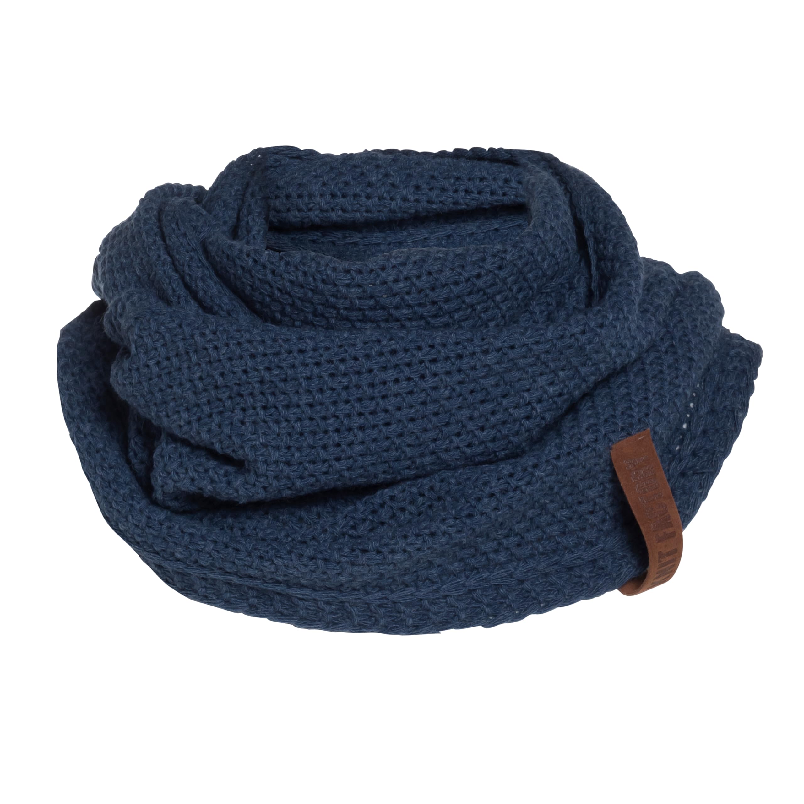 KNIT FACTORY - Coco Loop Schal - Gestrickter Schlauchschal - Für Damen und Herren - Herbst & Winter Essentials - Zeitloses Mode-Accessoire - Strickschal mit Wolle - Hochwertige Qualität