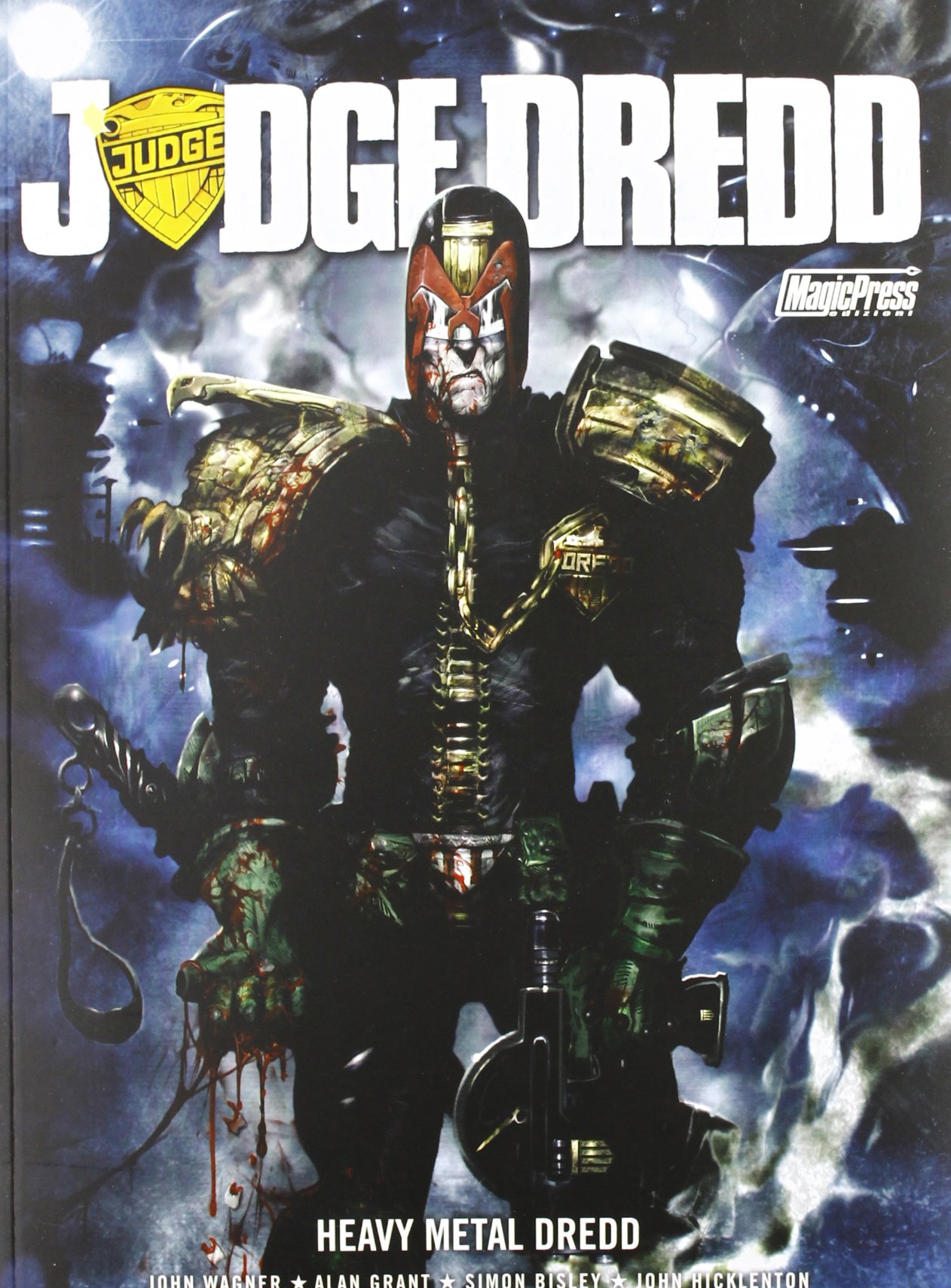 Judge Dredd. Heavy metal dredd