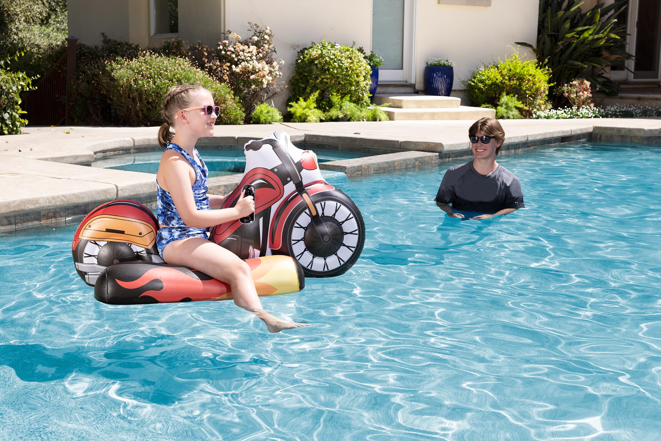 Snapklik.com : Poolmaster Inflatable Swimming Pool Float Rider Pool Toy ...