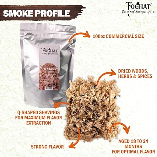 Vista 35 de Virutas de madera – Virutas de roble de vino caliente de 4 onzas para ahumador, whisky y bebida, chips de madera natural y culinaria para ahumadores