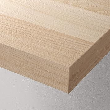 IKEA Lack Wall Shelf, 190x26 cm, White Stained Oak Effect