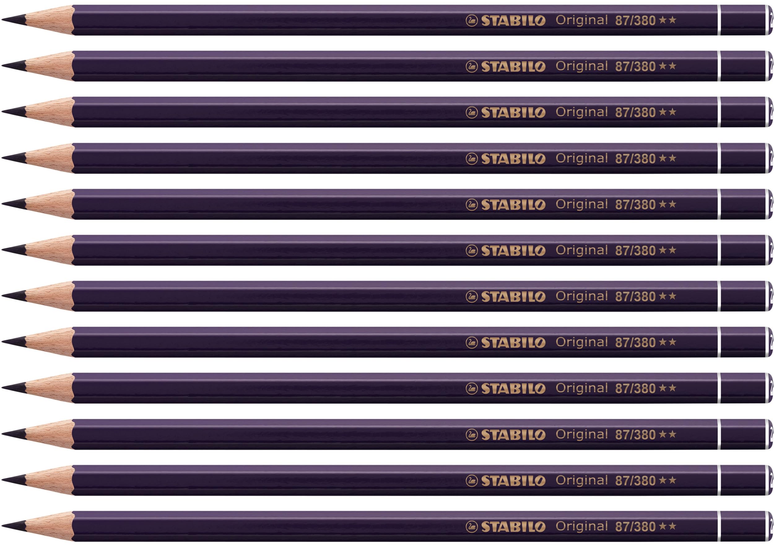 Premium Colouring Pencil - STABILO Original - Pack of 12 - violet blue deep
