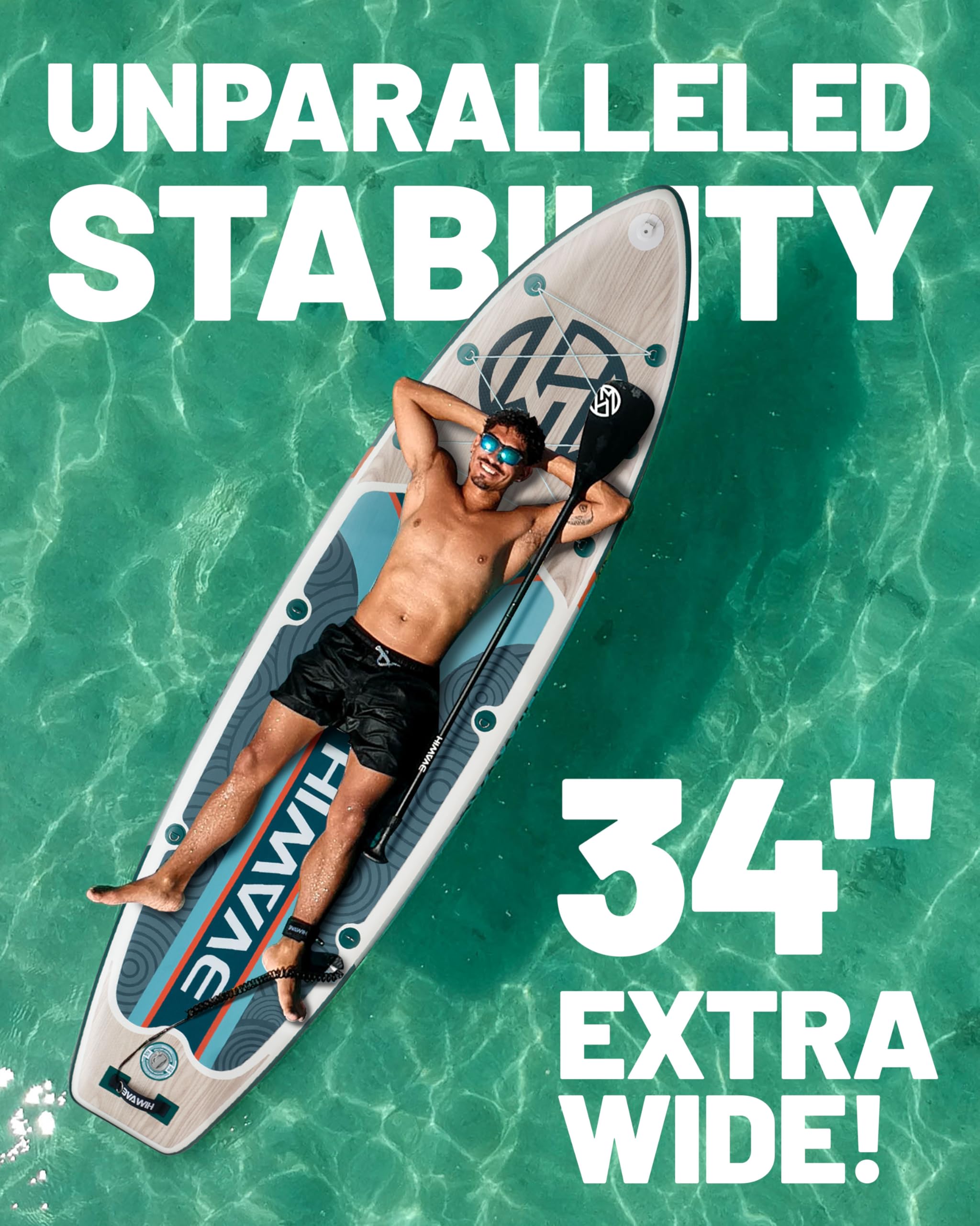 HIWAVE スタンドアップパドルボード　送料込み Amazon | Hiwave Inflatable Stand Up Paddle Board with SUP