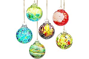 Captivating Glass Ball Ornaments: A Symphony of Colors for Your Festive Abode